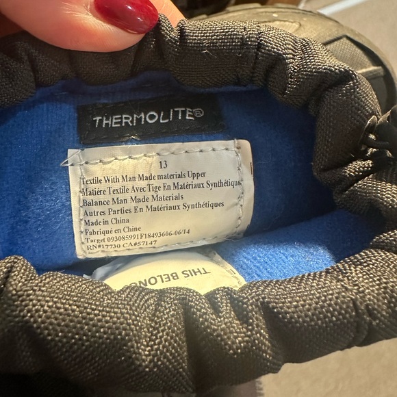 Black Winter Snow Boots - Picture 6 of 6